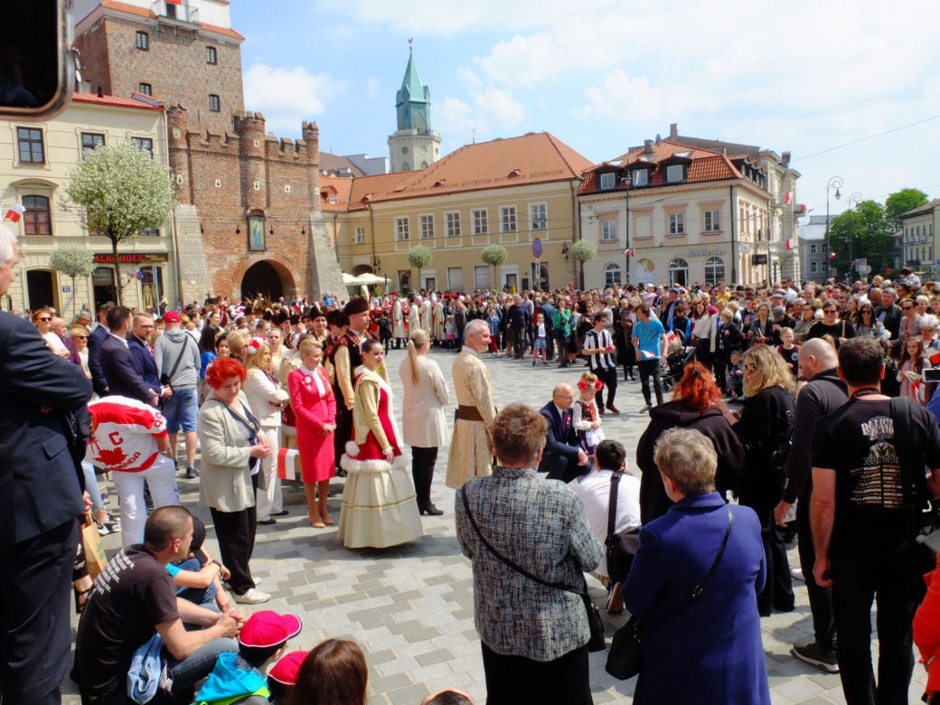 Lublin tańczył poloneza na Święto Konstytucji 3 Maja