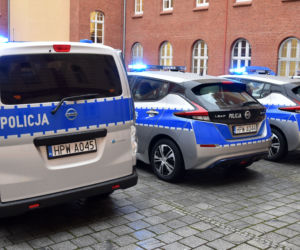 Pierwsze w Polsce elektryczne radiowozy 
