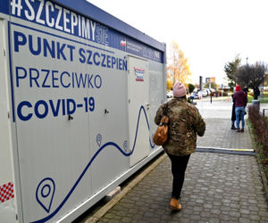 Mobilny punkt szczepień przy Uniwersytecie Szczecińskim