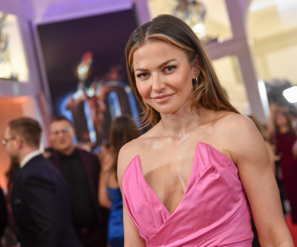 Anna Lewandowska na Gali Mistrzów Sportu wyglądała jak Barbie!