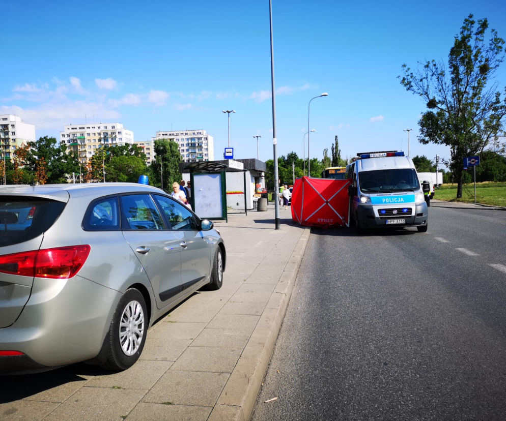 Wypadek na Gojawiczyńskiej w Łodzi