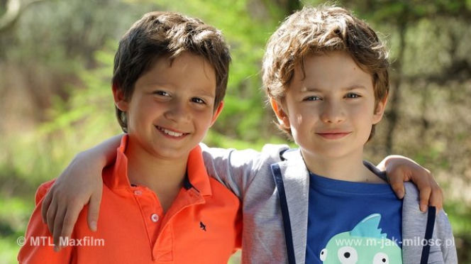 M jak miłość. Mateusz Mostowiak (Krystian Domagała), Antek (Jakub Jankiewicz)
