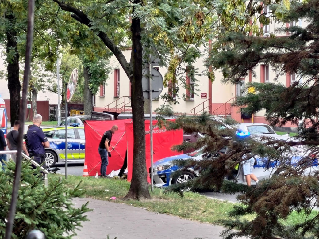 47-latek zadźgał nożem przypadkowego człowieka na ulicy. Horror w Chorzowie