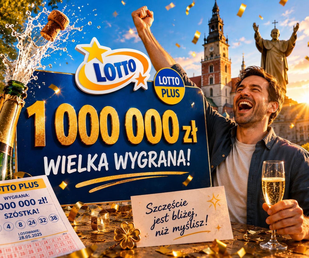 Nowy milioner w Małopolsce! W papieskim mieście strzeliły korki od szampana