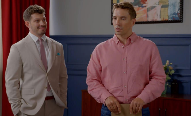 Barwy szczęścia odc. 3286. Justin (Jasper Sołtysiewicz), Tomasz Kępski (Jakub Sokołowski)