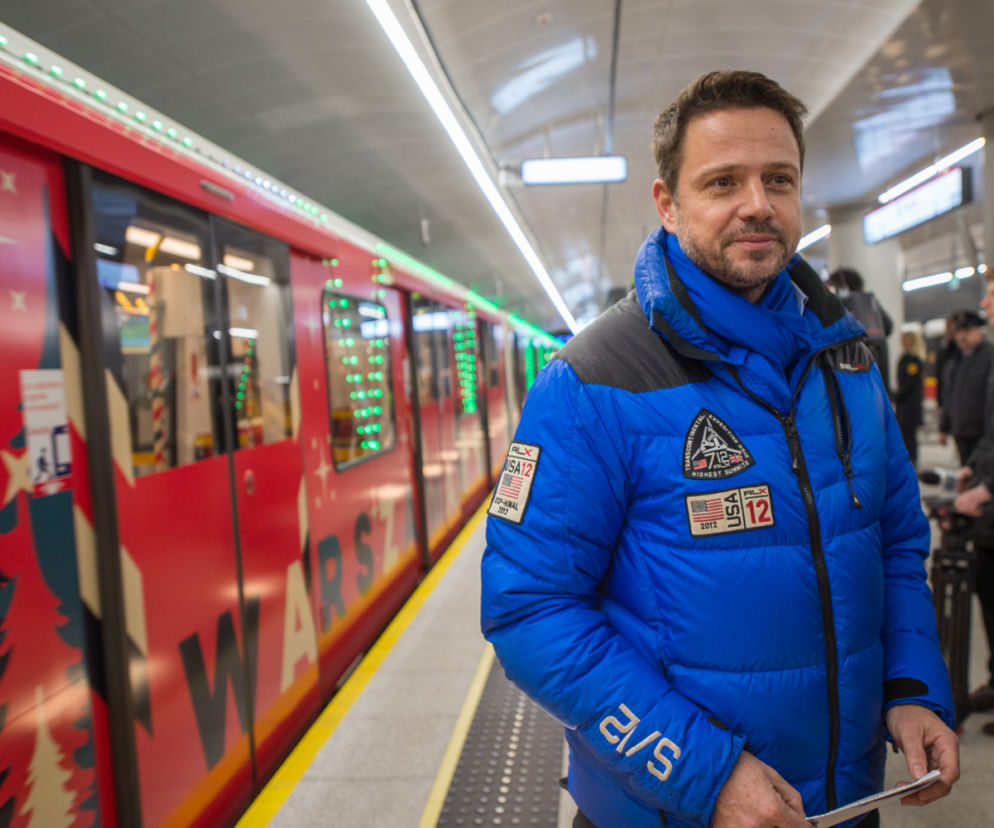 Świąteczne metro ruszyło na trasę!