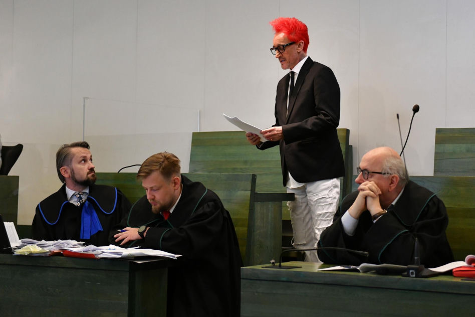 Michał Wiśniewski zeznaje w sądzie
