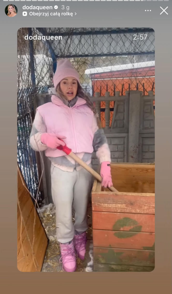 Doda ratuje psy przed mrozem