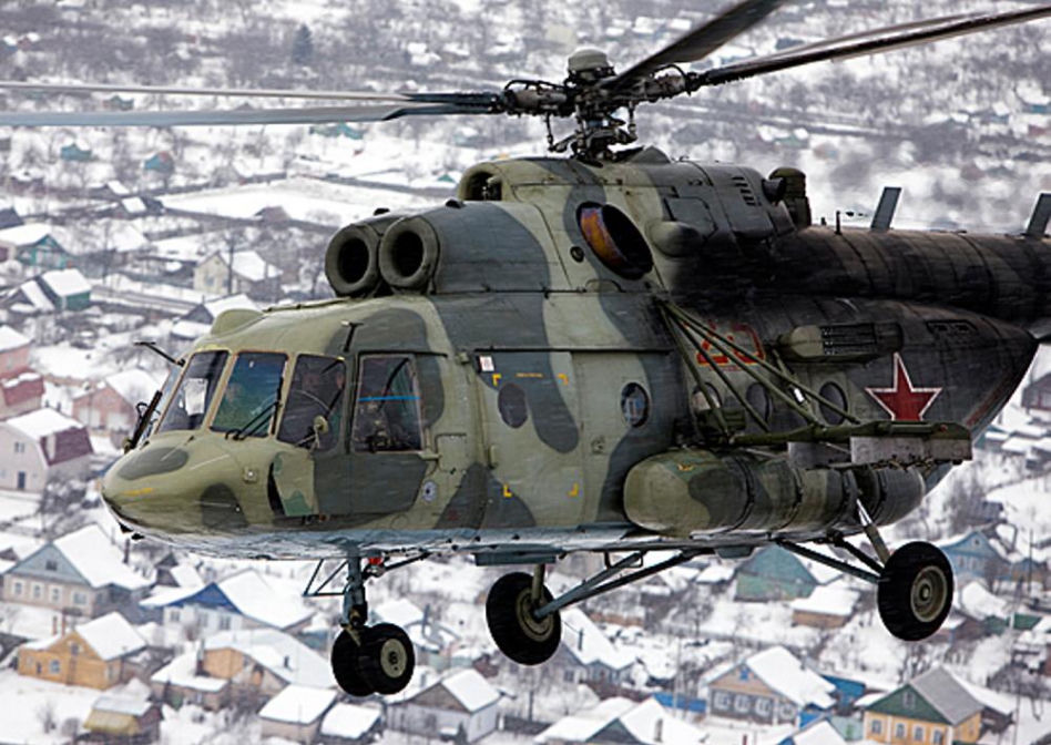 Rosyjski śmigłowiec Mi-8