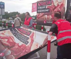 Różaniec przed szpitalem w Lublinie