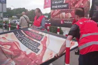 Różaniec przed szpitalem w Lublinie