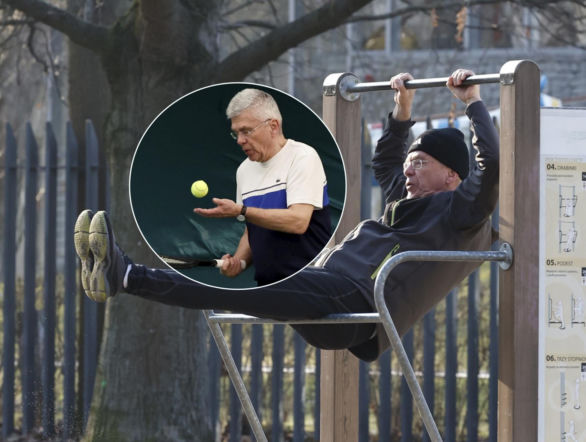 Wiosna go porwała! Stanisław Karczewski zaskakuje formą. Te zdjęcia to hit!