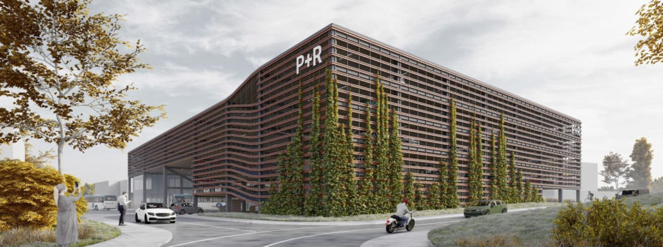 Centrum przesiadkowe w Rybniku według Pawła Barczyka 