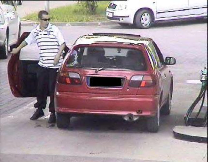 Łódź: Złodziej paliwa PRZEJECHAŁ pracownicę stacji benzynowej
