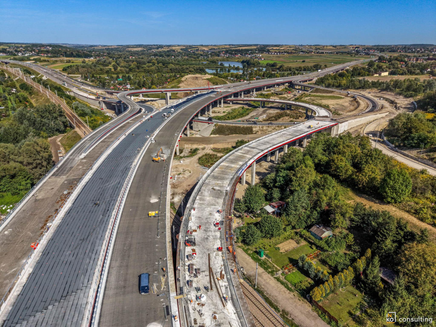 Węzeł Mistrzejowice i węzeł Grębałów - budowa wrzesień 2026
