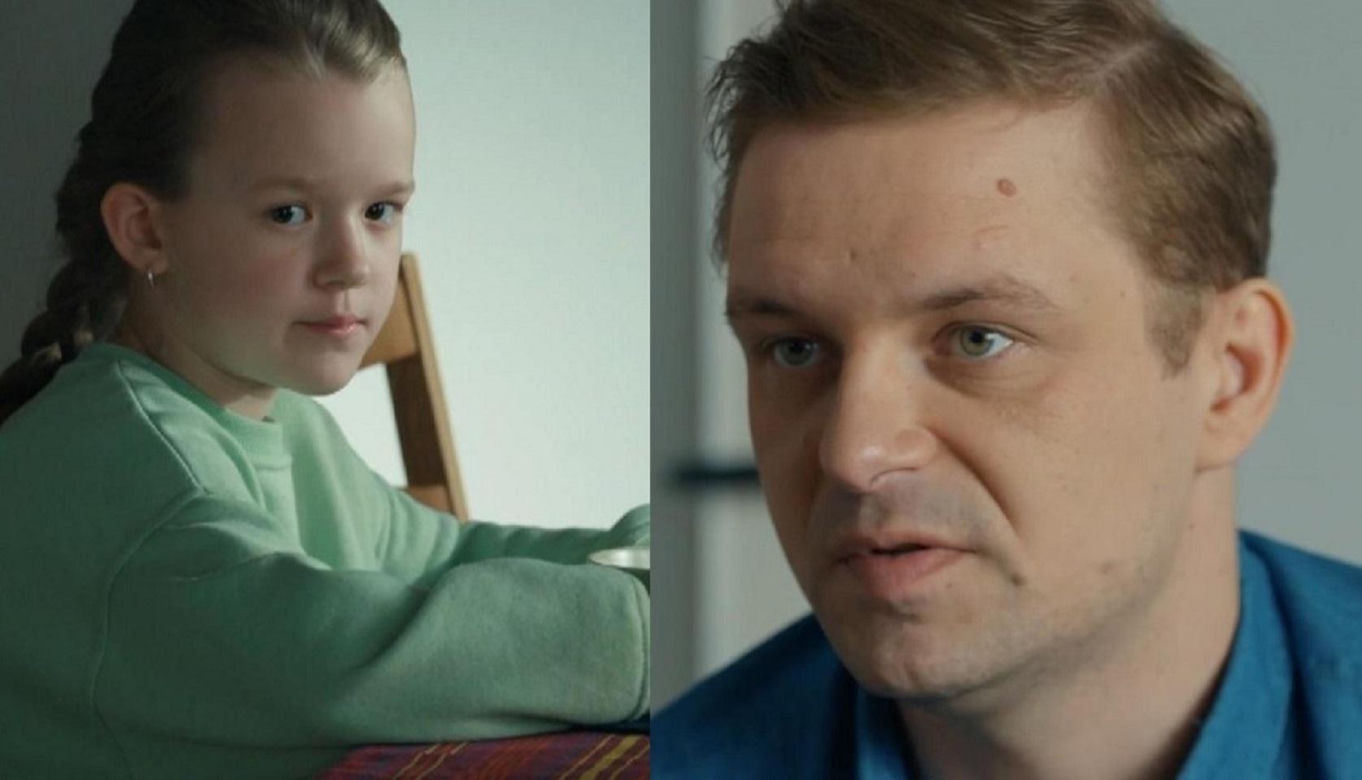 Barwy szczęścia, odcinek 3076. Marysia (Nina Szumowska), Hubert (Marek Molak)