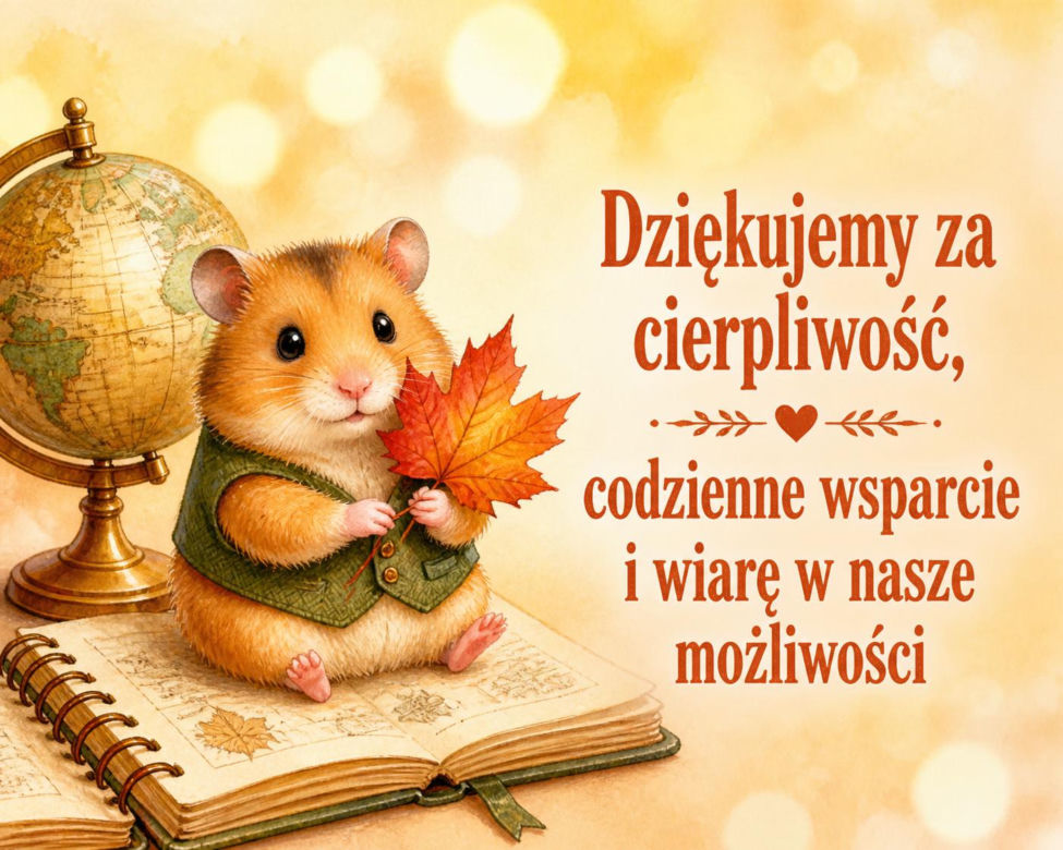 Kartka z życzeniami na Dzień Nauczyciela