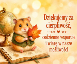 Kartka z życzeniami na Dzień Nauczyciela