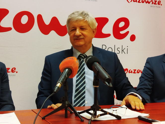 Podpisanie umowy na dotację unijną dla SPZOZ w Węgrowie na remont przychodni w Łochowie