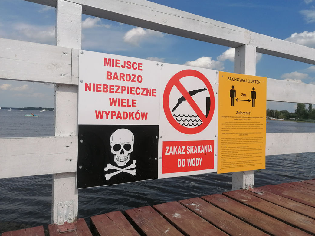 Zalew Zegrzyński topielec