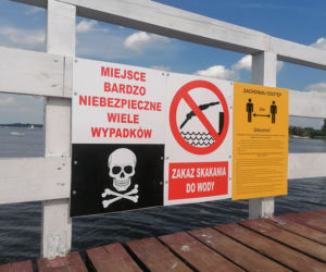 Zalew Zegrzyński topielec