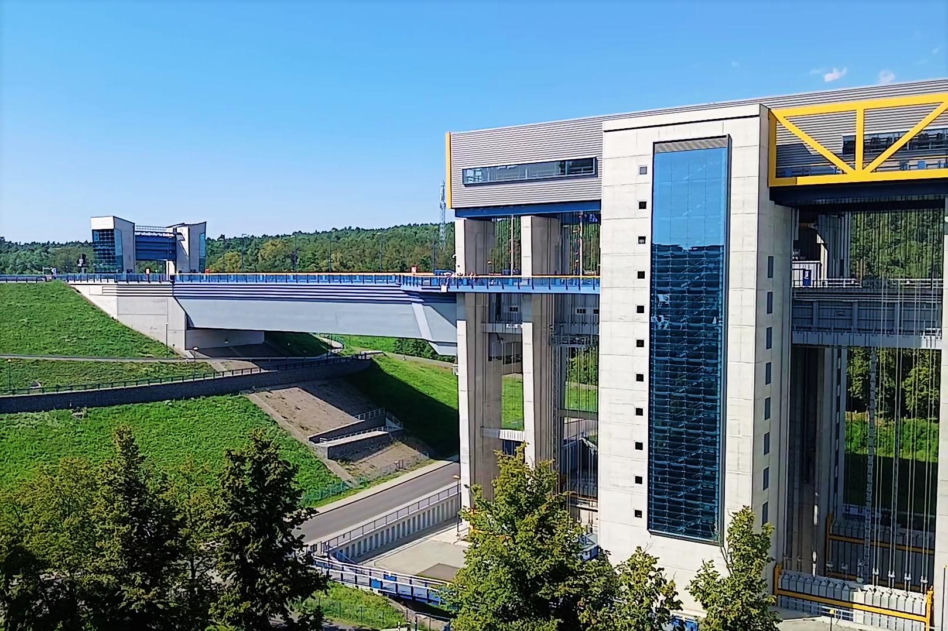 Podnośnie dla statków w Niederfinow