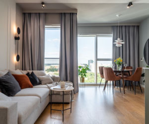 Apartament w Poznaniu - salon