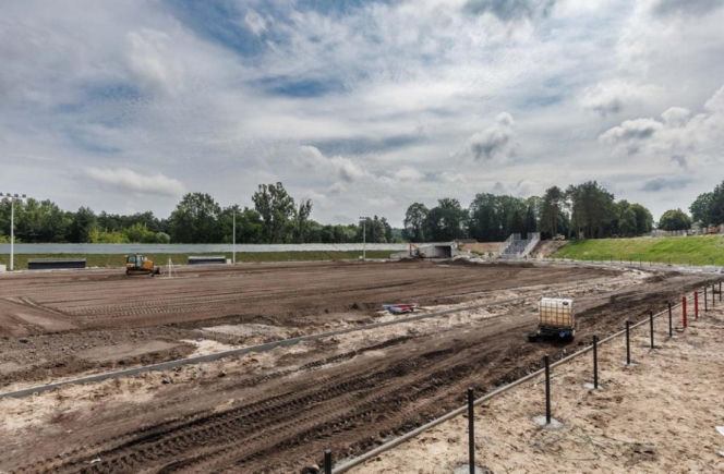 Remont stadionu Granatu w Skarżysku (lipiec 2026)