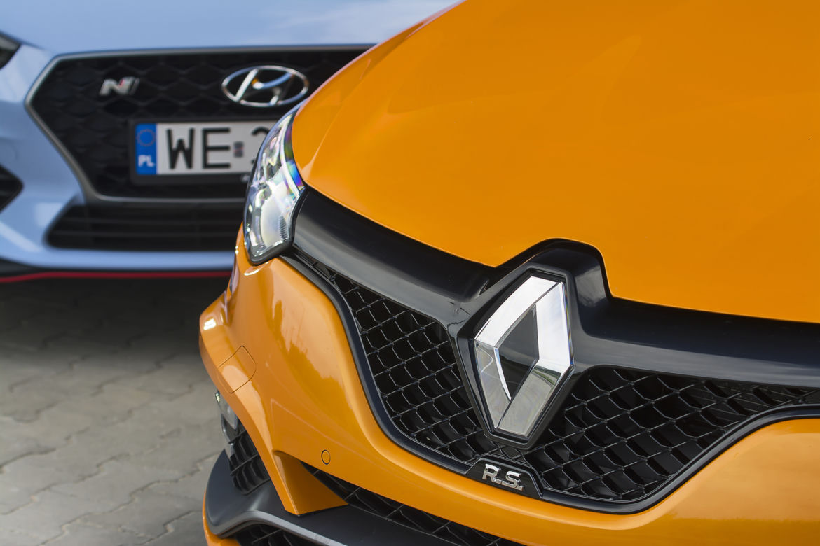 Renault Megane R.S. 1.8 TCe 280 KM EDC vs. Hyundai i30 N Performance 2.0 T-GDI 275 KM