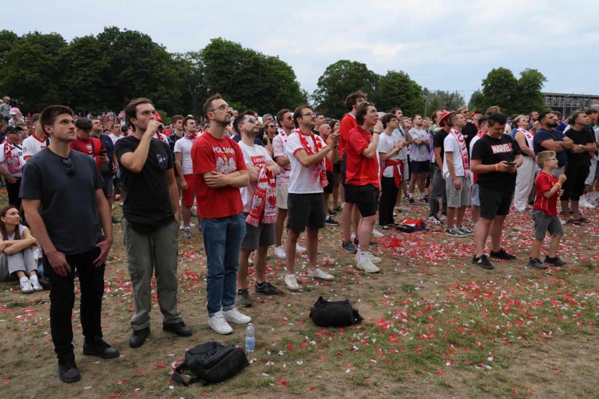 Warszawska Strefa Kibica na Euro 2024 - mecz Polska-Holandia
