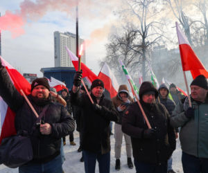 Protest rolników w Warszawie (9.01.2026)