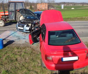 Kujawsko-pomorskie: Dramatyczny wypadek na DW 534! Wśród rannych matka i trójka dzieci [ZDJĘCIA]