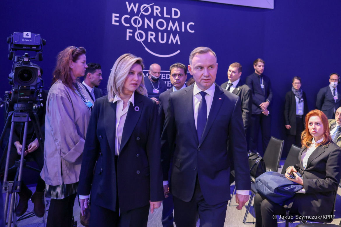 Andrzej Duda rządzi w Davos