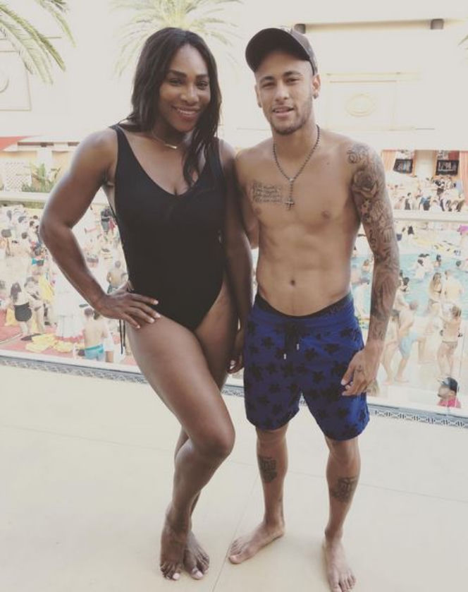 Serena Williams i Neymar spotkali się na wakacjach