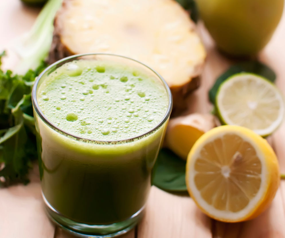 Zielone smoothie na odchudzanie sylwetki limfatycznej