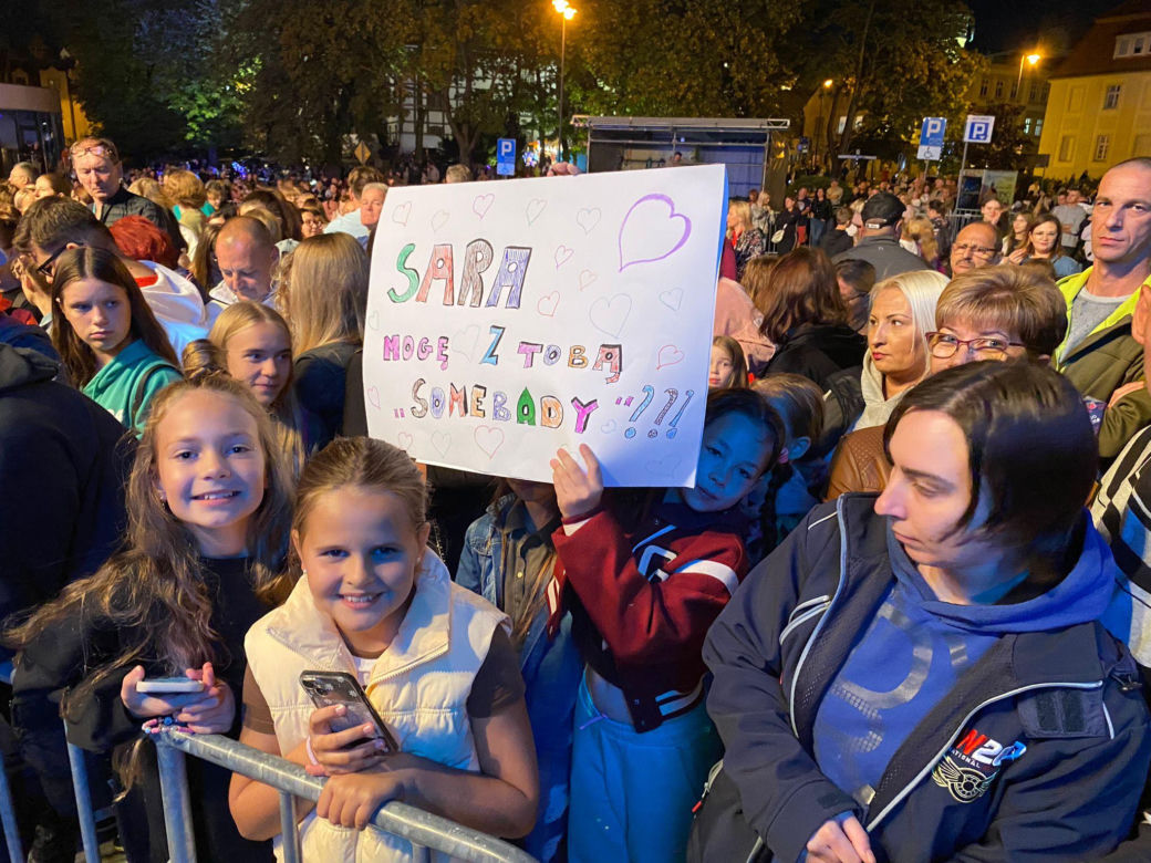 Winobranie 2023. Sara James zagrała koncert w Zielonej Górze