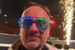 Janusz Kowalski na sylwestrze TV Republika