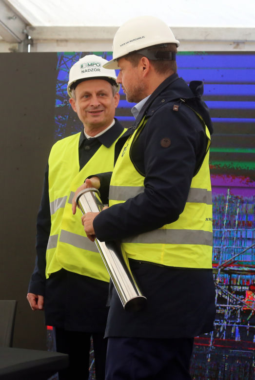 Wielka spalarnia rośnie w oczach. Prezydent wmurował akt erekcyjny 