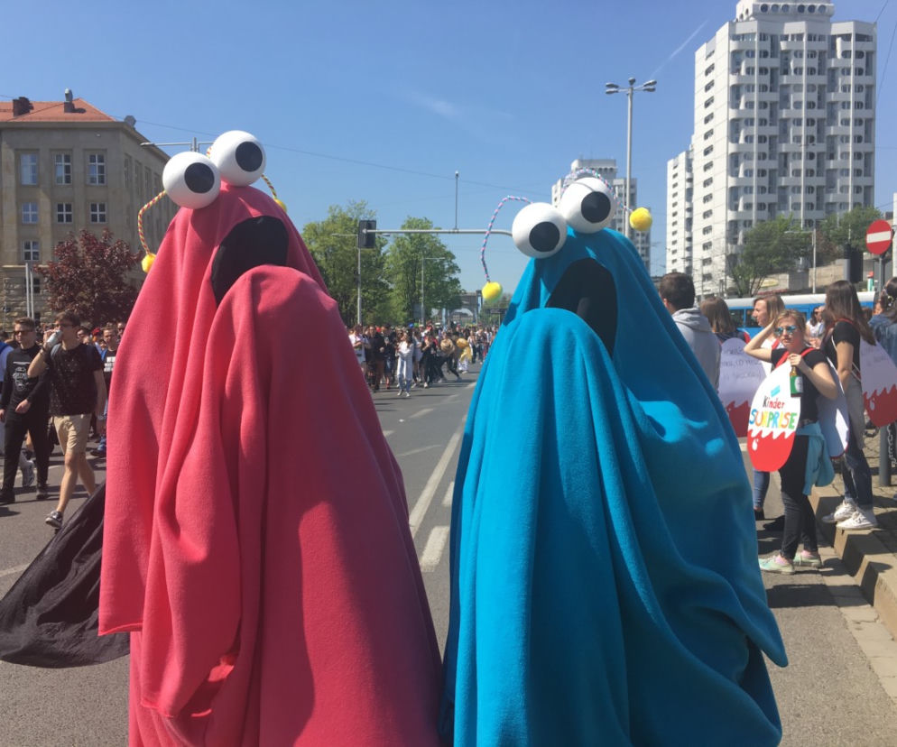 Pochód juwenaliowy 2017 we Wrocławiu [ZDJĘCIA]