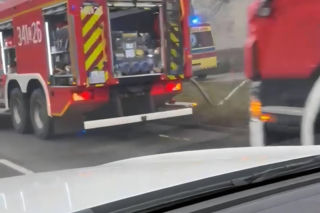 Pożar przy ul. Kraszewskiego w Toruniu