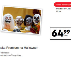 Halloween w Biedronce