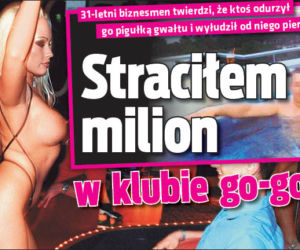 Stracił milion w klubie Go-go