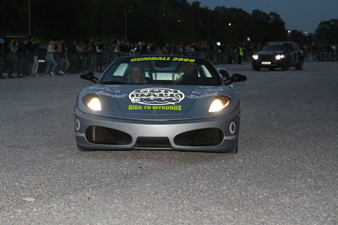 Gumball 3000 2017 w Polsce, Warszawa Stadion Narodowy