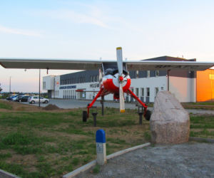 Samolot PZL-104 Wilga stanął przy drodze w Jasionce