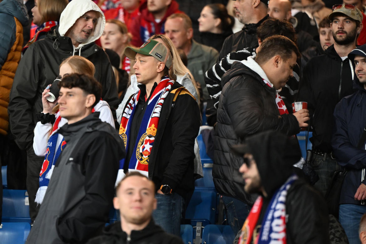 Wisła Kraków - Jagiellonia Białystok; Zdjęcia kibiców i zawodników z meczu 8. kolejki PKO BP Ekstraklasy
