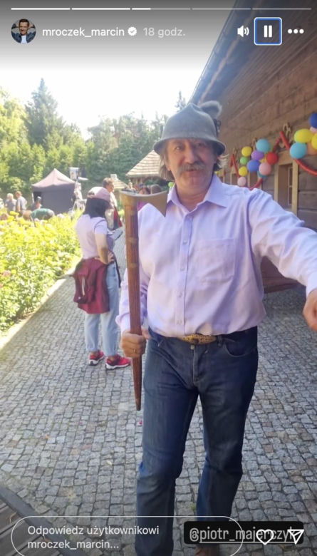 M jak miłość na planie. stryj Jędrzej Gutowski (Piotr Majerczyk)