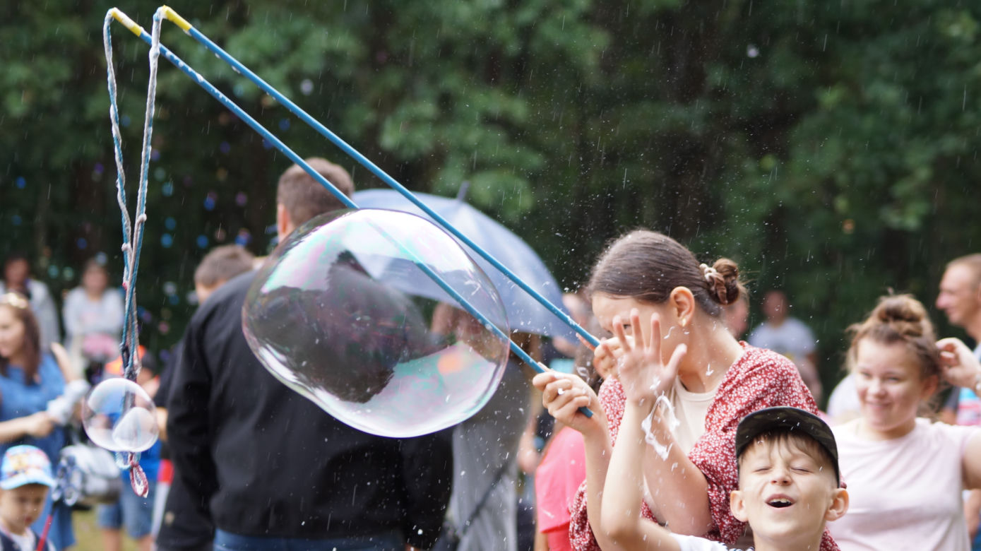 Festiwal Baniek Mydlanych w Myślęcinku [ZDJĘCIA]