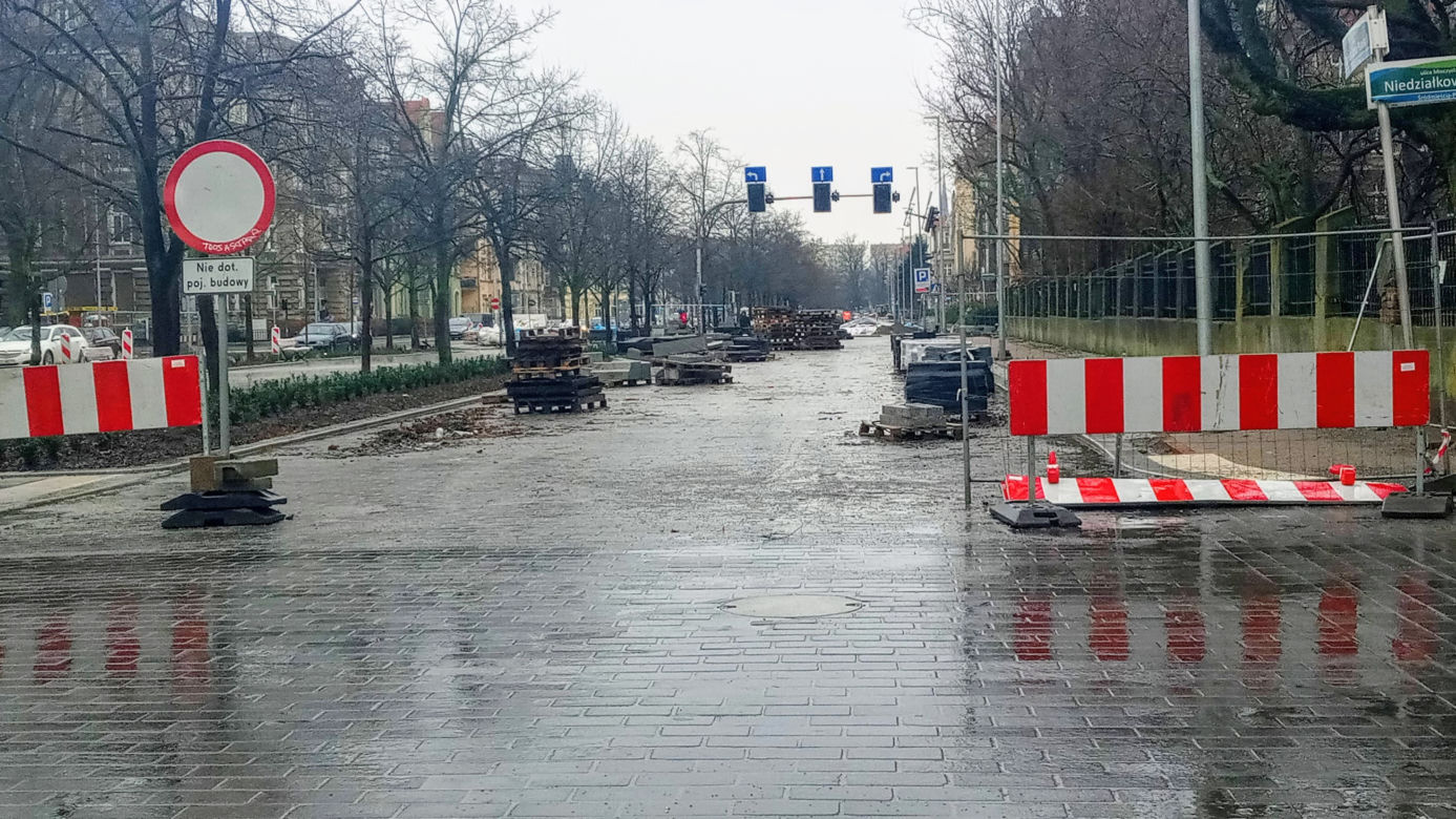 Przebudowa al. Jana Pawła II
