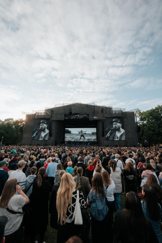 ZORZA 2025 w Warszawie. Zdjęcie z pierwszego dnia festiwalu Dawida Podsiadły