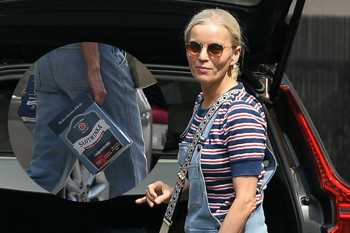 Małgorzata Foremniak kupiła wodę na nerwy